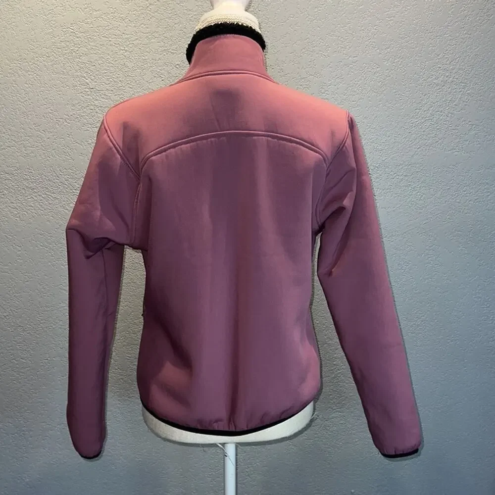 ARIAT Fleece Lined Softshell Mauve Jacket - Size M - Picture 5 of 9